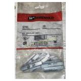 (9) Bags of Wiremold 5701 STL Coupling