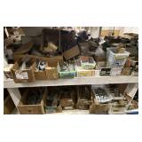 Partial Boxes of Misc. Hardware- 1" U Clamps