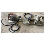 Porter Cable Band Saw & Milwaukee Circular Saw,