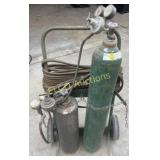 Large Cutting Set, Bottle Dolly, Hose, Gauges,