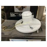 (40) New Pull Chain Bakelite Receptacle,