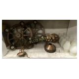 Used Rustic Style Light Fixtures with Glass