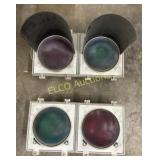 (2) Small Traffic Lights, x the money