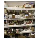 Contents of Shelf - Outlets, Pilot Switches,