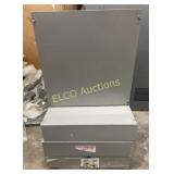 (4) New Hoffman SCR CVR Pull Boxes (18"W X 18"T X