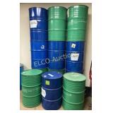 (12) Metal 55 gal Drums, x the money