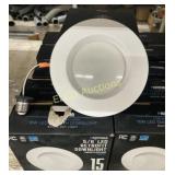 (11) New  5/6"  LED Retrofit Downlight smooth