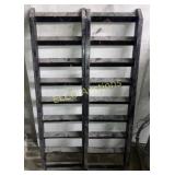 Set Of 4-1/2ft Metal Trailer Ramps