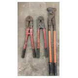 Large Wire Cutter & 2 Crimping Tools