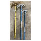 (3) Tubing Bender Handles, Various sizes