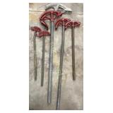 5 Various Sized Tubing Handle Benders & 1 Tubing