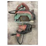 Milwaukee Circular Saw & Milwaukee Magnum Hole