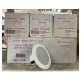 (15) New 4" White Frosted Glass Diffuser Lights,