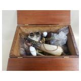 Vintage Ammo Box w/ Black Powder Loading Kit