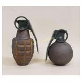MK2 Pineapple & M67 Fragmentation Dummy Grenades