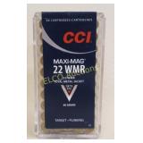 50 Rd Box of CCI  .22 WMR