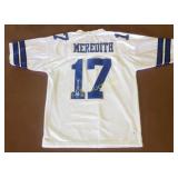 Don Meredith #17 Autographed Dallas Cowboys Jersey