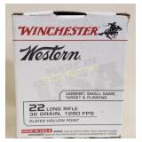 525 Rd Box of Winchester Western  .22 LR HP