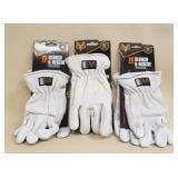 (3) Valeo V6 Series Search & Rescue Gloves