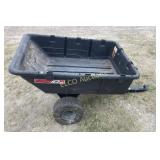 Brinly 10cu.ft. Tow Behind Polly Utility Dump Cart