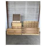 Misc Wooden Storage Shelves & Cabinets