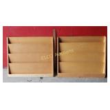 (2) Reynolds Four Shelf Book Display, x the money