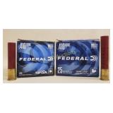 (2) 25Rd Boxes of Federal 410, 2 1/2" & 3" ,6 Shot