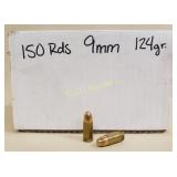 150 Rd Box of 9mm