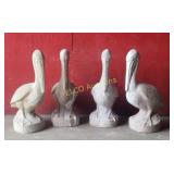 (4) Concrete Pelicans, x the money