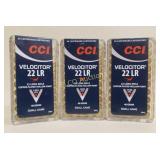 (3) 50 Rd Boxes of CCI .22 LR HP, x the money