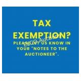 Are You Tax Exempt?