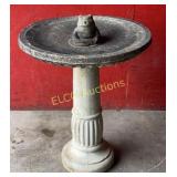 Decorative Concrete Fountain W/ Frog