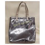 Michael Kors Signature Mirror Metallic Tote Bag