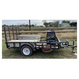 Lincoln Ranger 225 Welder w/ Carry On Trailer