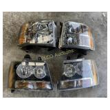 07-13 Chevy Silverado Chrome Housing Lens Halogen