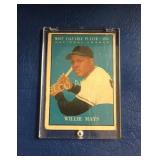 1961 Topps Baseball Willie Mays "1954 MVP" #482