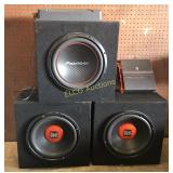 Vehicle Subwoofers & Amplifiers
