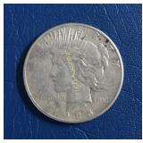 1928 S Peace Silver Dollar, key date, Extremely