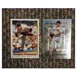 (2) Topps Roger Clemens Baseball Cards,