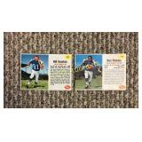 (2) Post Cereal Dallas Cowboys Football Cards,
