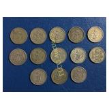 (13)  25 Centavos 1930