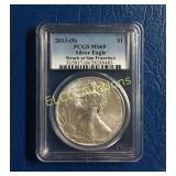 2013 S  U.S. Silver Eagle, PCGS MS69