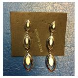 Genuine Opal earrings, Sterling Silver