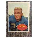 1960 Topps Bobby Lane #93 Football Card,