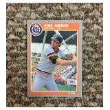 1985 Fleer Card, Kirk Gibson #8