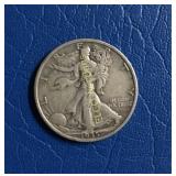 1935 P Walking Liberty Half Dollar, 90% silver