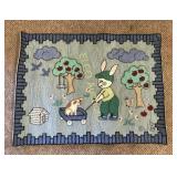 Judy Boisson Home Rug Collection, "Bunny Family"