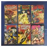 (6) Various Christmas comic gift packs, 1990