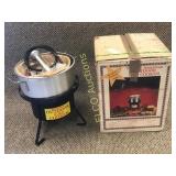 The All American portable outdoor cooker