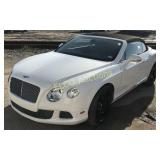 2012 Bentley Continental GT Convertible, low miles